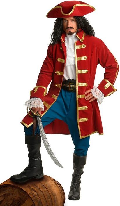 CAPTAIN MORGAN RUM PIRATE COSTUME FOR MEN