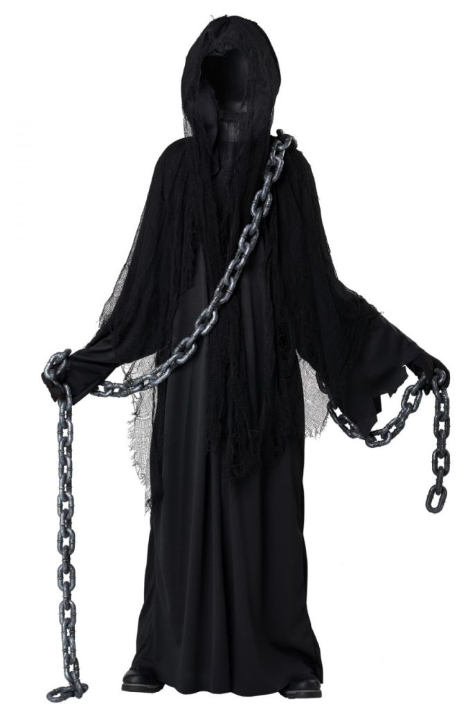 EVIL SPIRIT GRIM REAPER OVERSIZED COSTUME FOR BOYS