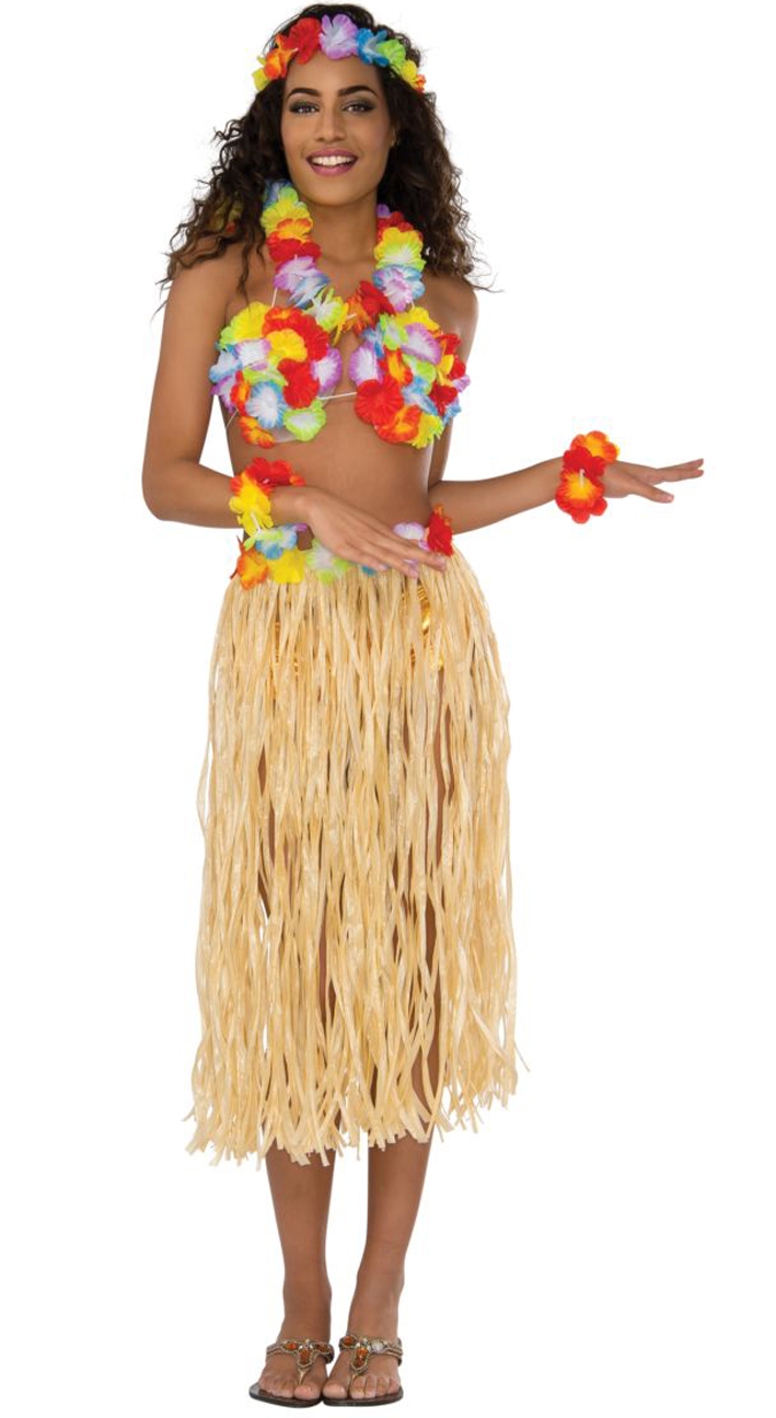 HAWAIIAN HULA COSTUME KIT FOR WOMEN