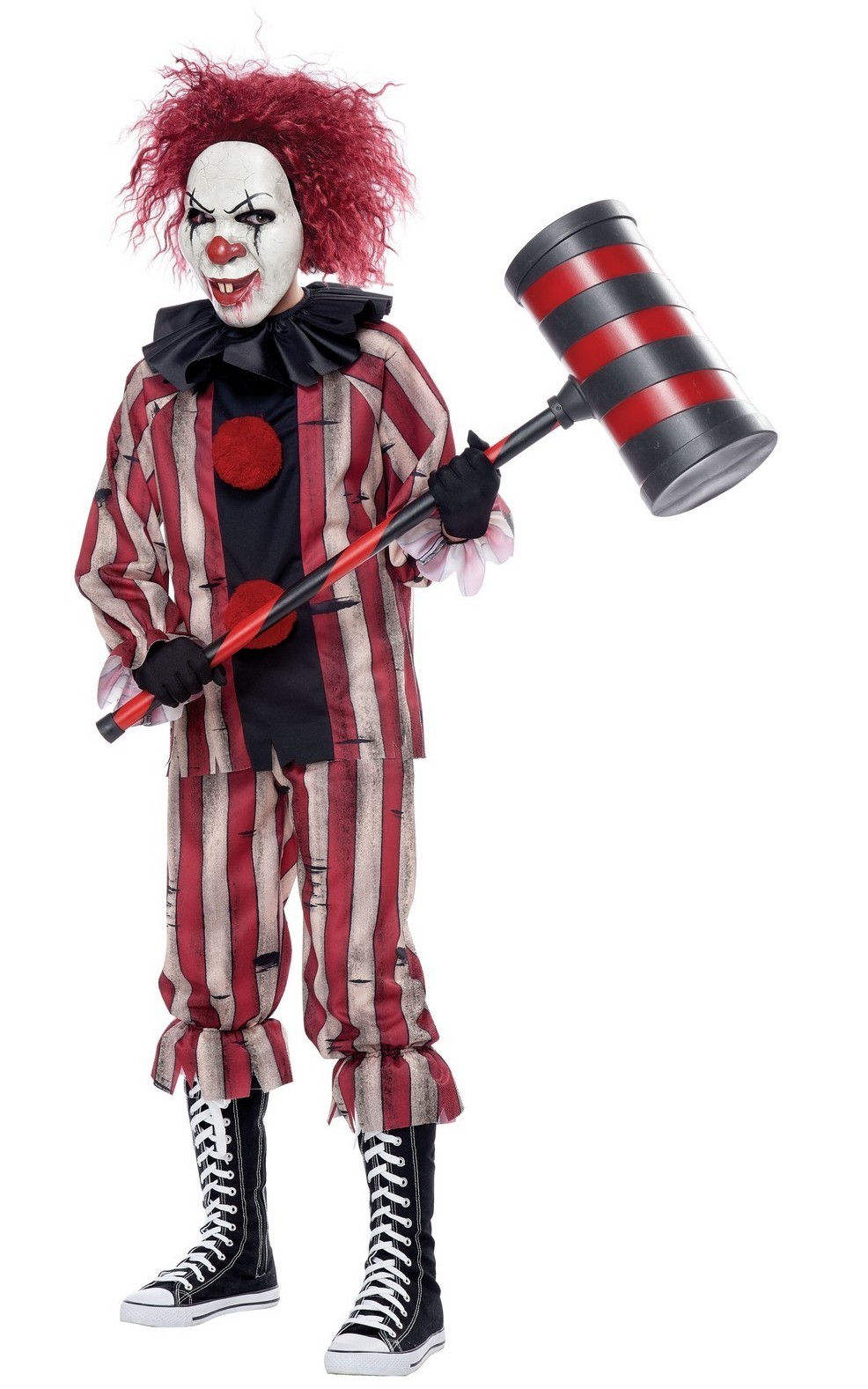 NIGHTMARE CLOWN SCARY CLOWN COSTUME FOR BOYS