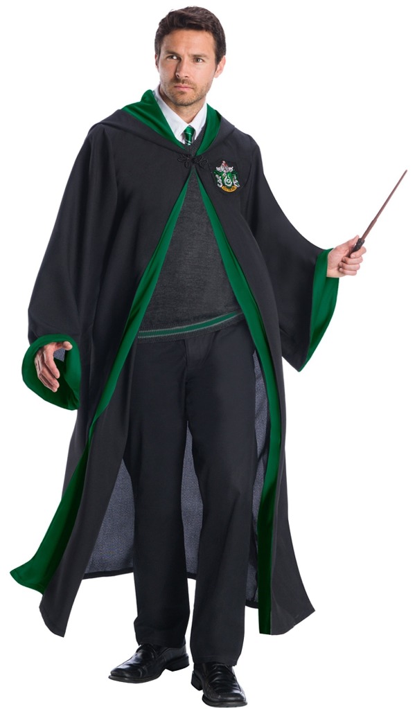 SUPREME EDITION SLYTHERIN COSTUME FOR ADULTS