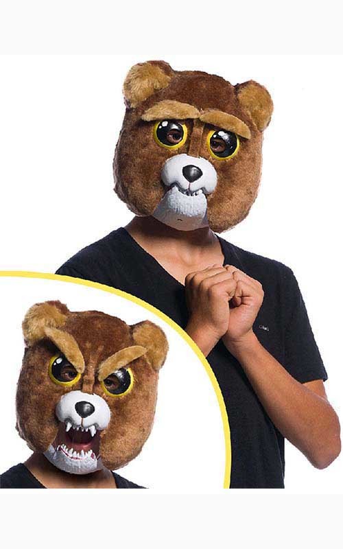 FEISTY PETS SIR GROWLS-A-LOT BEAR MASK