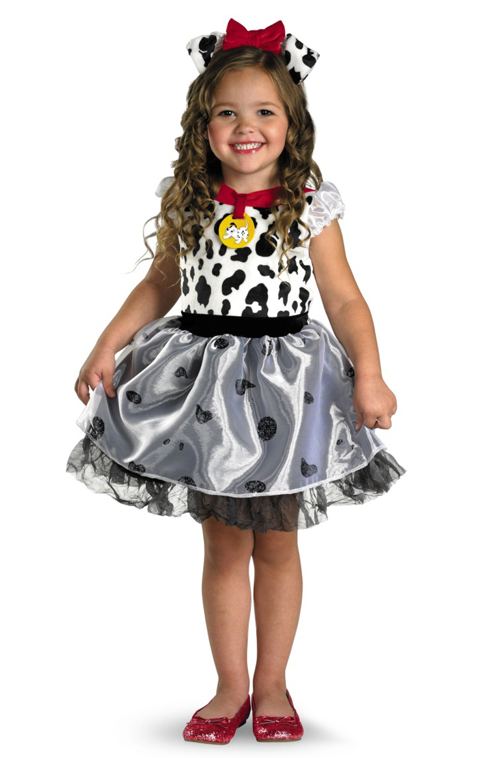 DALMATIAN GIRL COSTUME FOR GIRLS