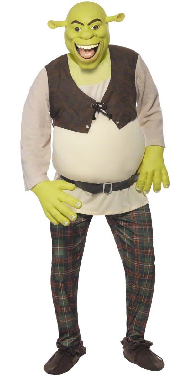 PREMIUM THEATRICAL QUALITY SHREK COSTUME FOR MEN