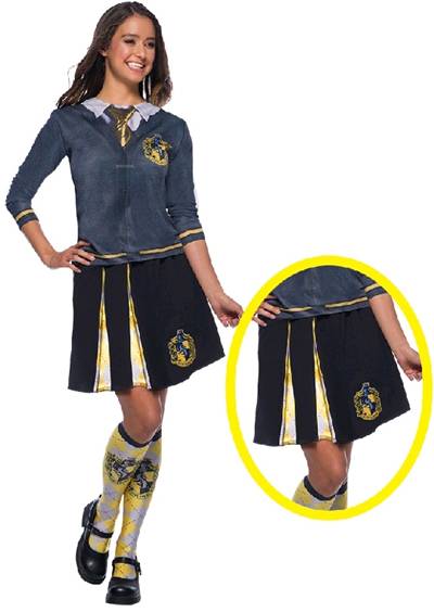 HARRY POTTER HUFFLEPUFF SKIRT FOR WOMEN