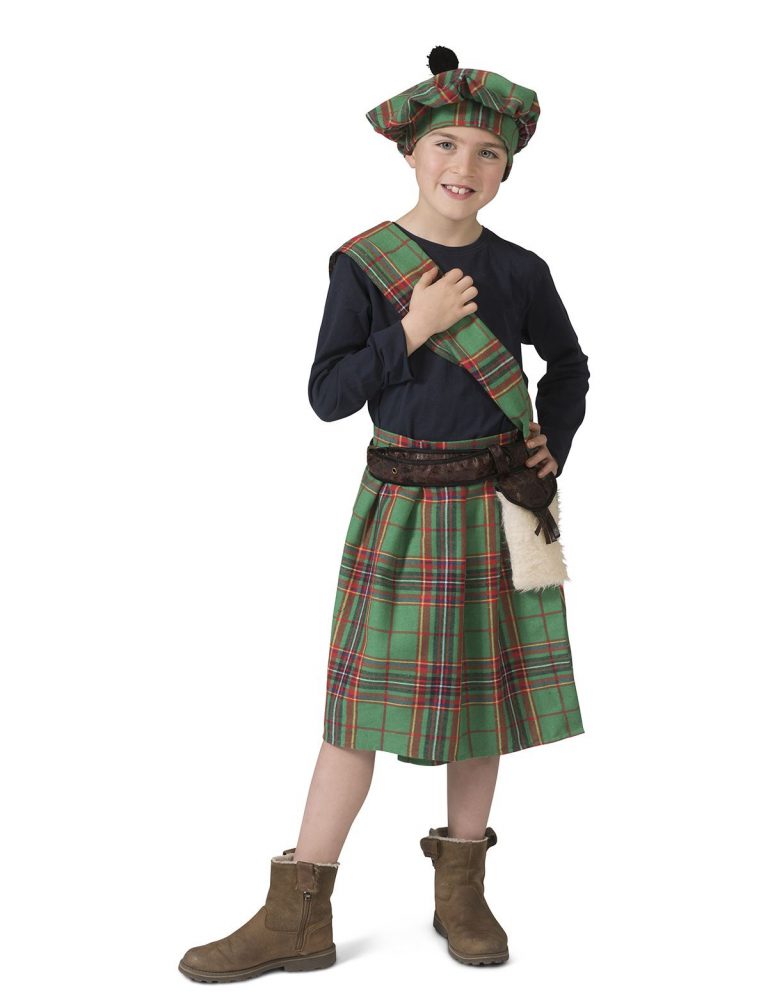 HIGHLANDER SCOTTISH COSTUME FOR BOYS