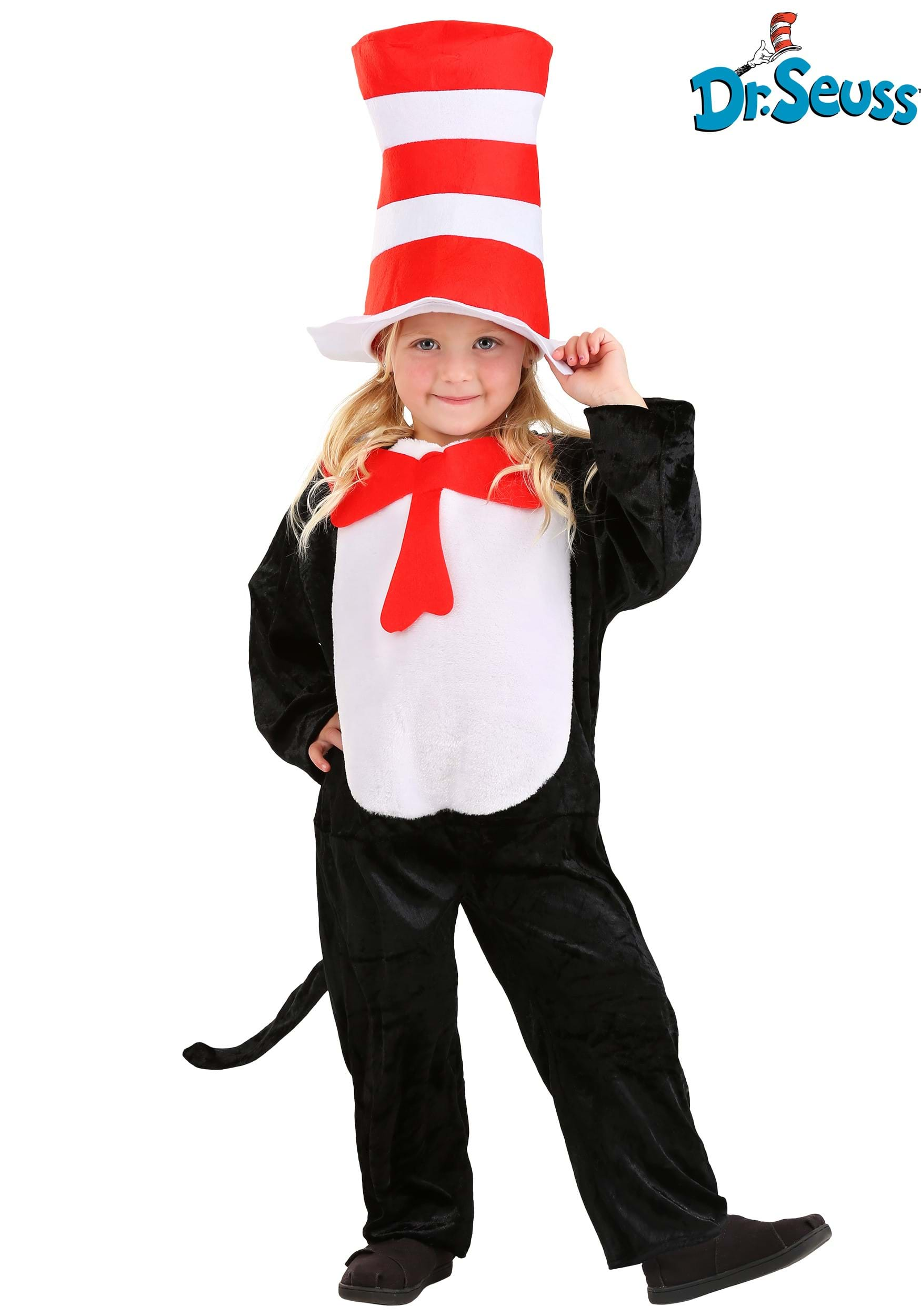 DR. SEUSS CAT IN THE HAT COSTUME FOR TODDLERS