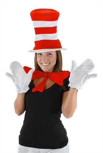 DR. SEUSS ADULT CAT IN THE HAT COSTUME KIT