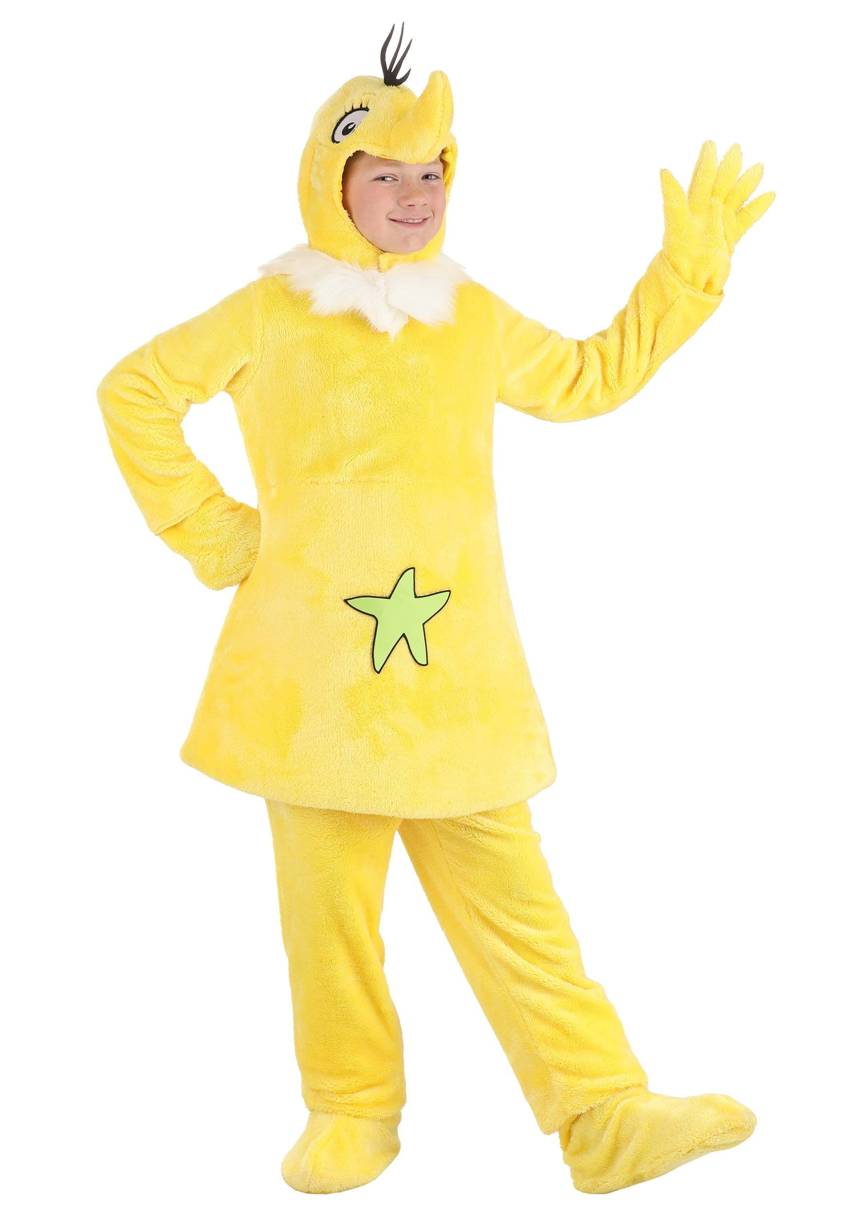 DELUXE DR. SEUSS STAR-BELLIED SNEETCH KIDS COSTUME