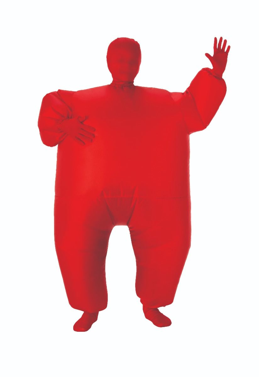 ROTUND RED INFLATABLE SKINSUITS FOR KIDS