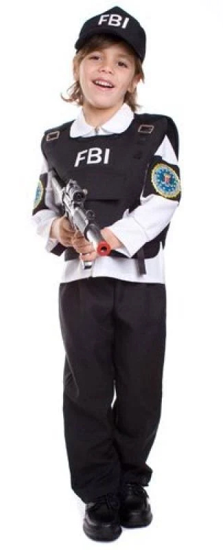 FBI AGENT COSTUME FOR KIDS