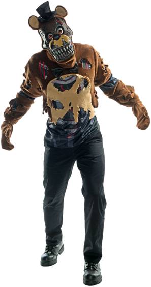 5 NIGHTS AT FREDDY'S NIGHTMARE FREDDY TEEN COSTUME