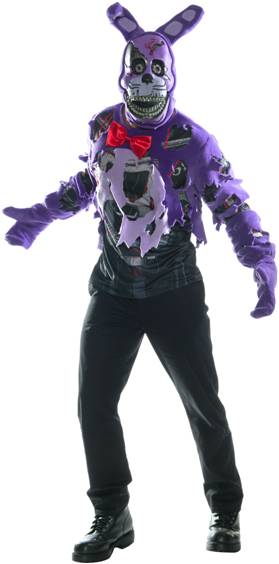 5 NIGHTS AT FREDDY'S NIGHTMARE BONNIE TEEN COSTUME