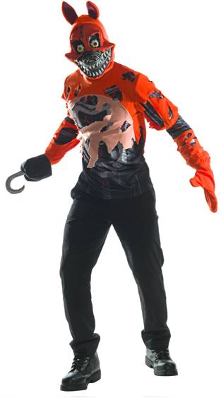 5 NIGHTS AT FREDDY'S NIGHTMARE FOXY TEEN COSTUME