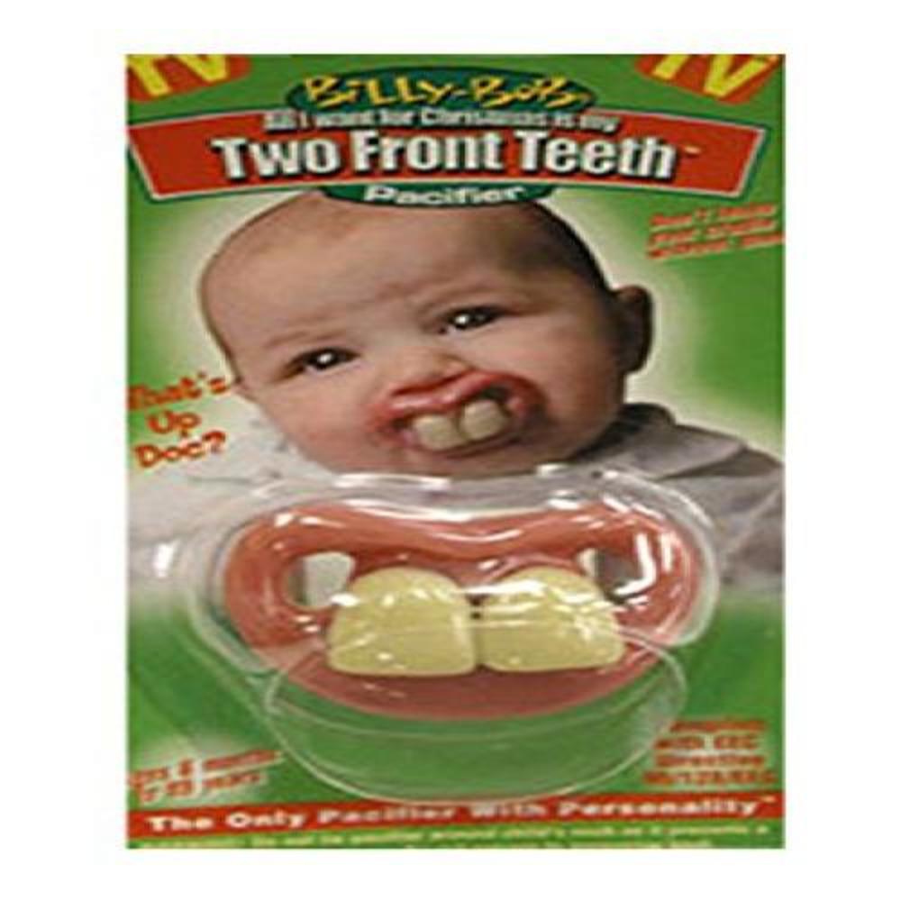 TWO FRONT TEETH BABY PACIFIER