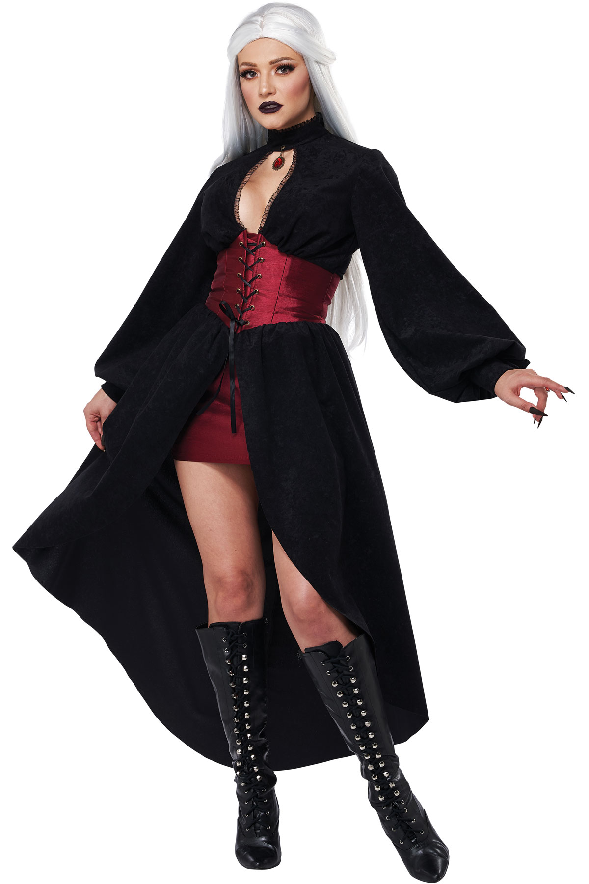 CORSET VAMPIRE COSTUME FOR WOMEN