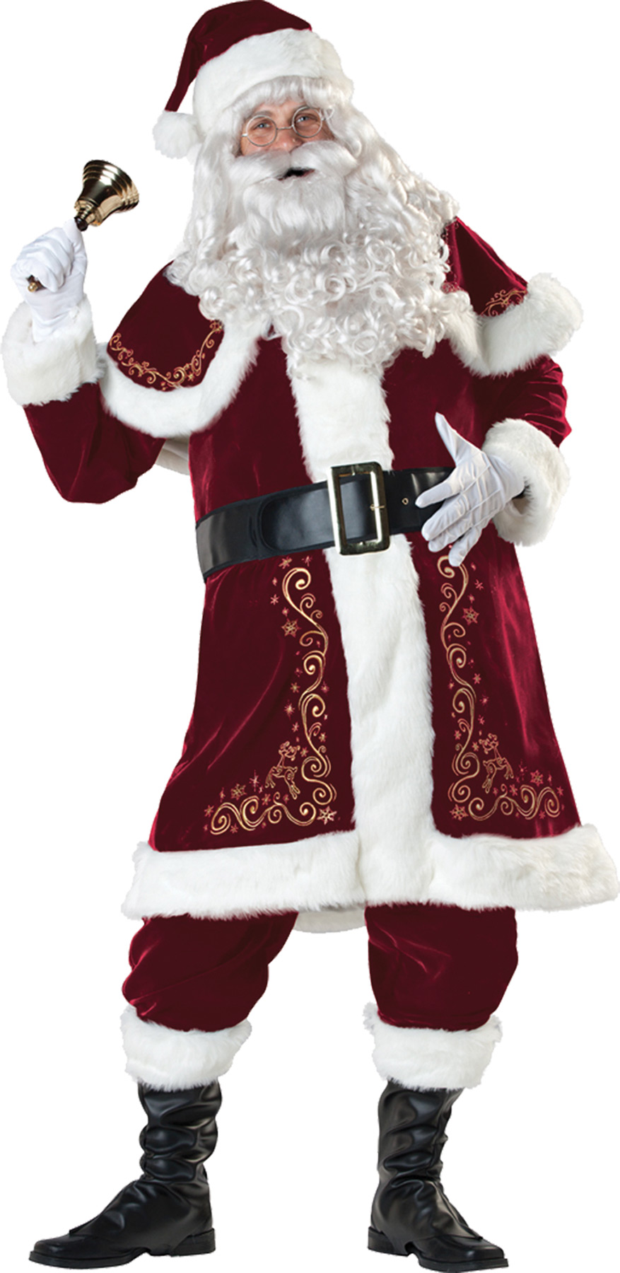 JOLLY OLE SAINT NICK SANTA CLAUS COSTUME FOR MEN