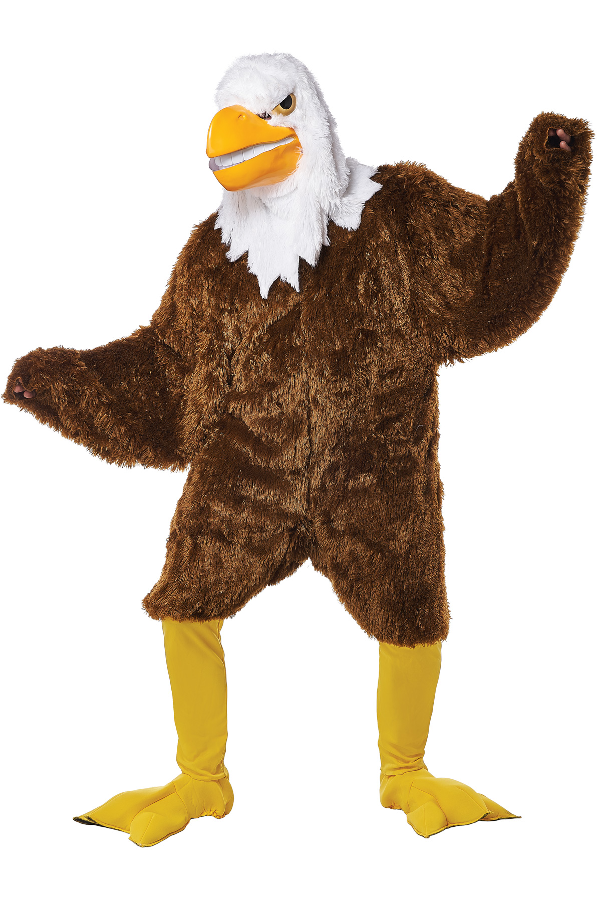 EAGLE MANIAC MASCOT COSTUME FOR MEN WOMEN ADULTS