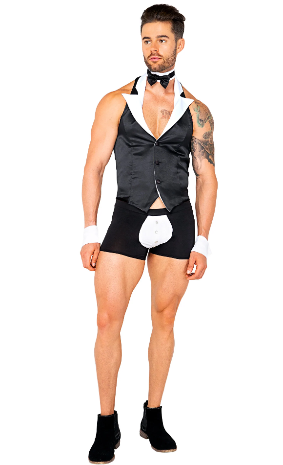 SEXY BUTLER BEEFCAKE COSTUME FOR MEN