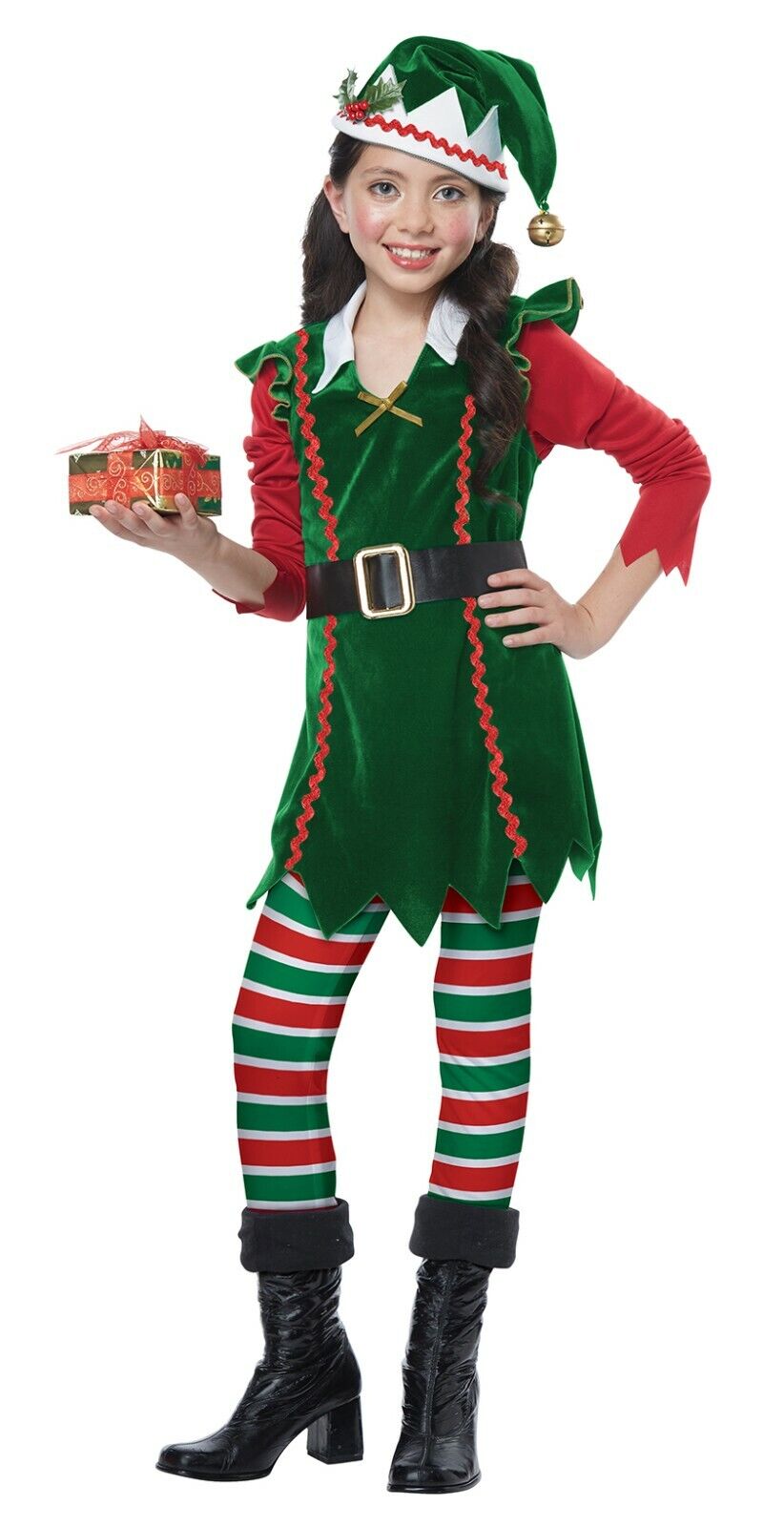 FESTIVE ELF COSTUME FOR GIRLS