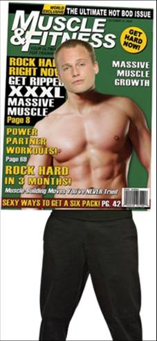 MAGAZINE COVER-MUSCLE AND FITNESS