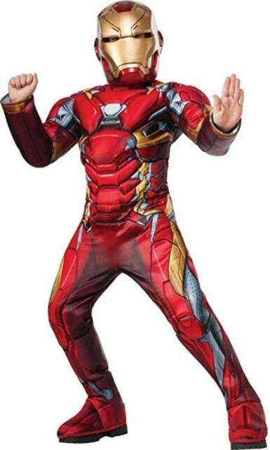 AVENGERS DELUXE IRON MAN COSTUME FOR BOYS