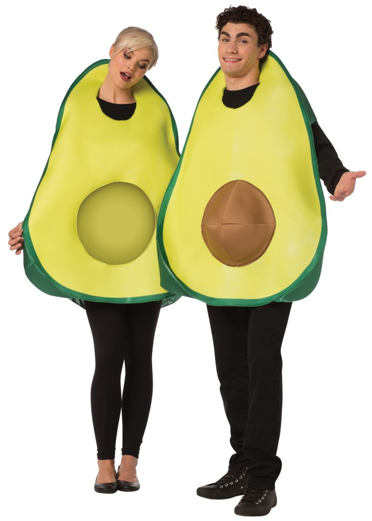 AVOCADO COUPLE COSTUME FOR ADULTS