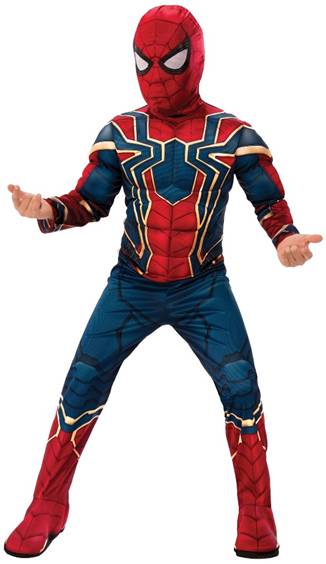 AVENGERS IRON SPIDER-MAN COSTUME FOR BOYS