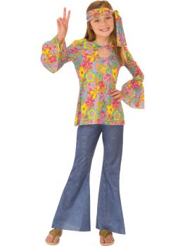 FLOWER CHILD COSTUME FOR GIRLS