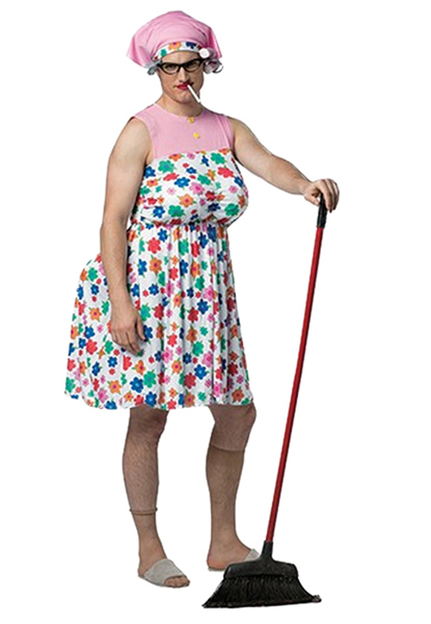 MANNY GRANNY GRANDMOTHER COSTUME FOR MEN