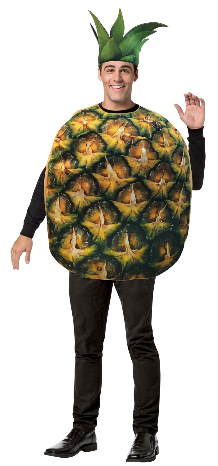 PHOTOREAL PINEAPPLE COSTUME FOR ADULTS