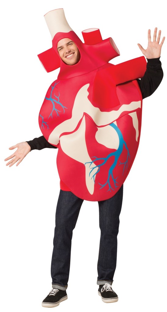 HEART COSTUME FOR ADULTS