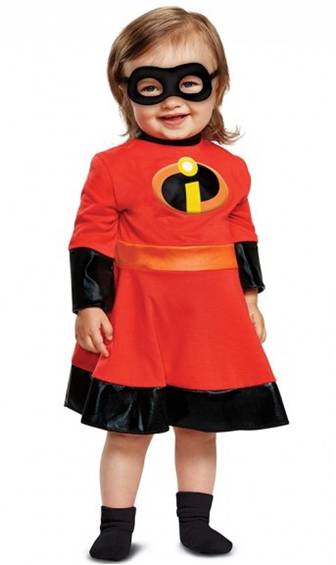 THE INCREDIBLES VIOLET COSTUME FOR BABY GIRLS