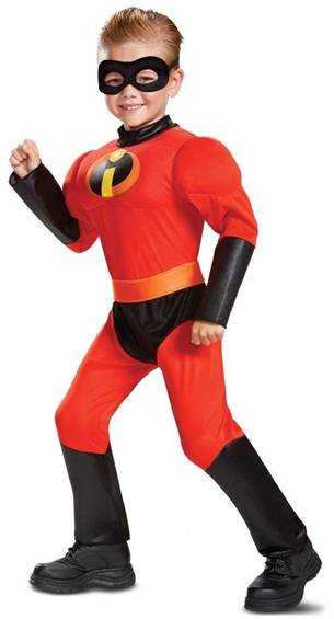 INCREDIBLES DASH/MR. INCREDIBLE COSTUME FOR BOYS