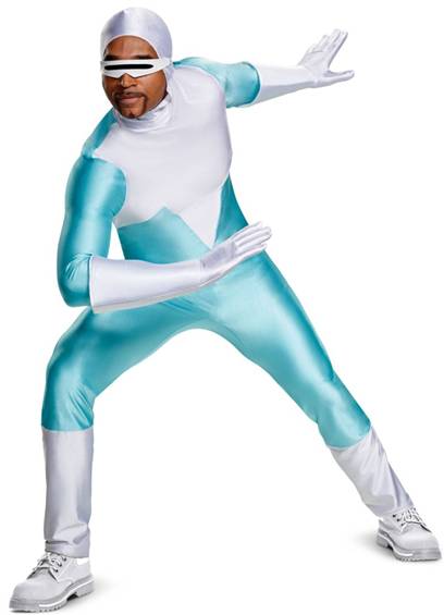 THE INCREDIBLES FROZONE COSTUME FOR MEN