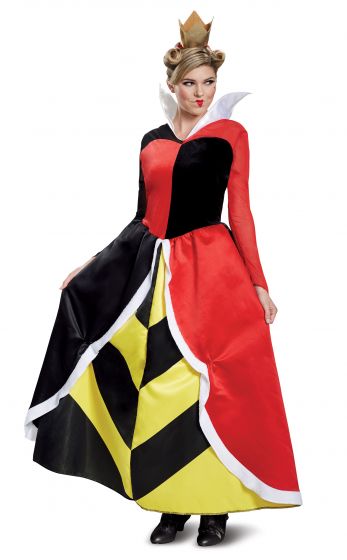 DELUXE QUEEN OF HEARTS COSTUME FOR WOMEN