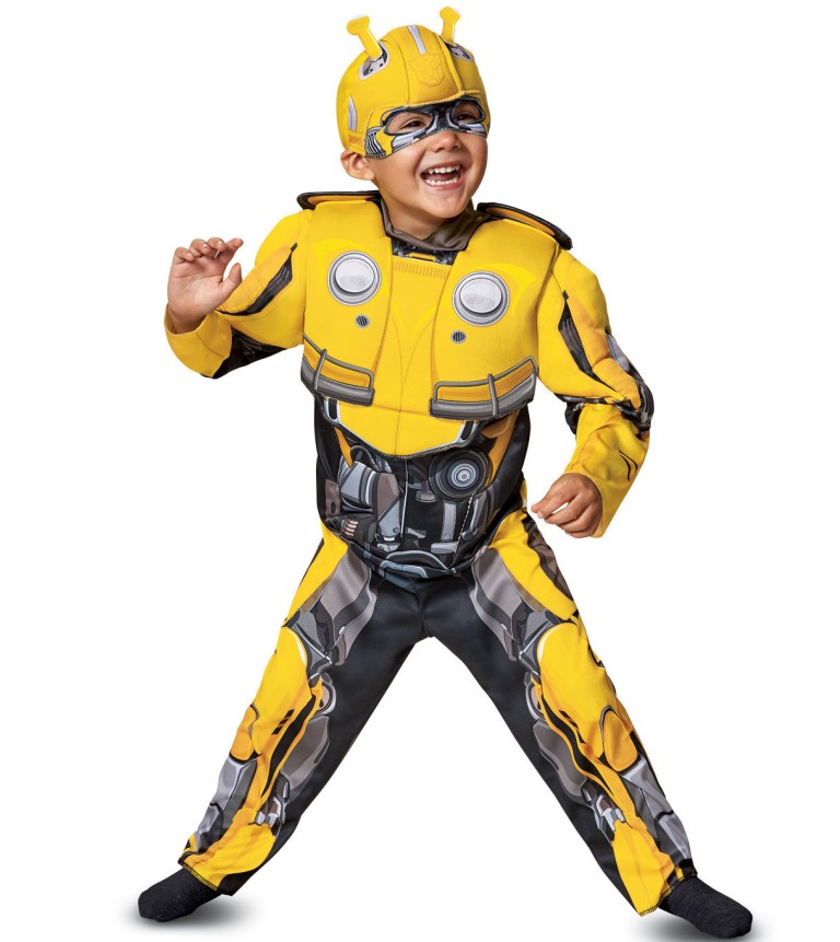 CLASSIC MUSCLE BUMBLEBEE COSTUME FOR TODDLER BOYS