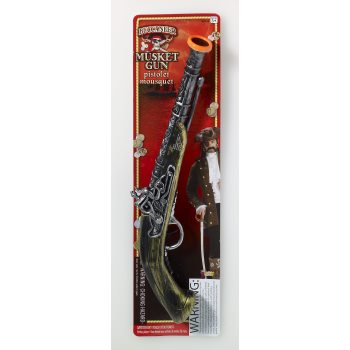 TOY PIRATE BUCCANEER TOY MUSKET GUN