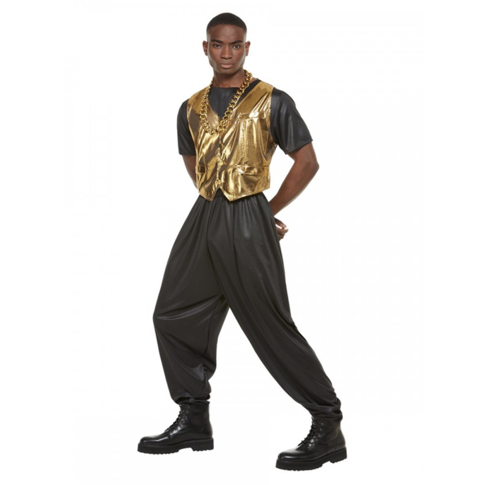 80s HAMMER TIME MC HAMMER COSTUME FOR MEN