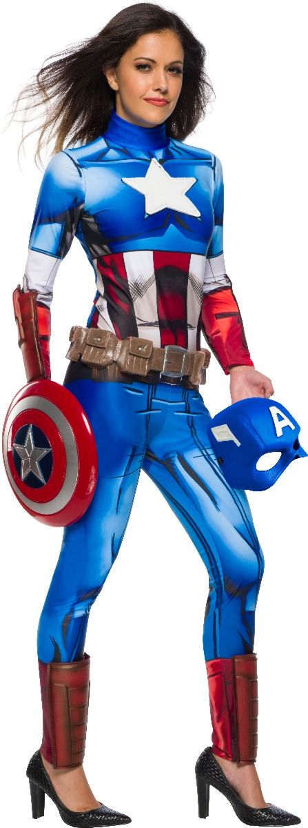 SEXY CAPTAIN AMERICA COSTUME FOR WOMEN