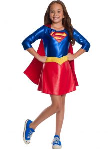 DC SUPERHEROES SUPERGIRL COSTUME FOR GIRLS