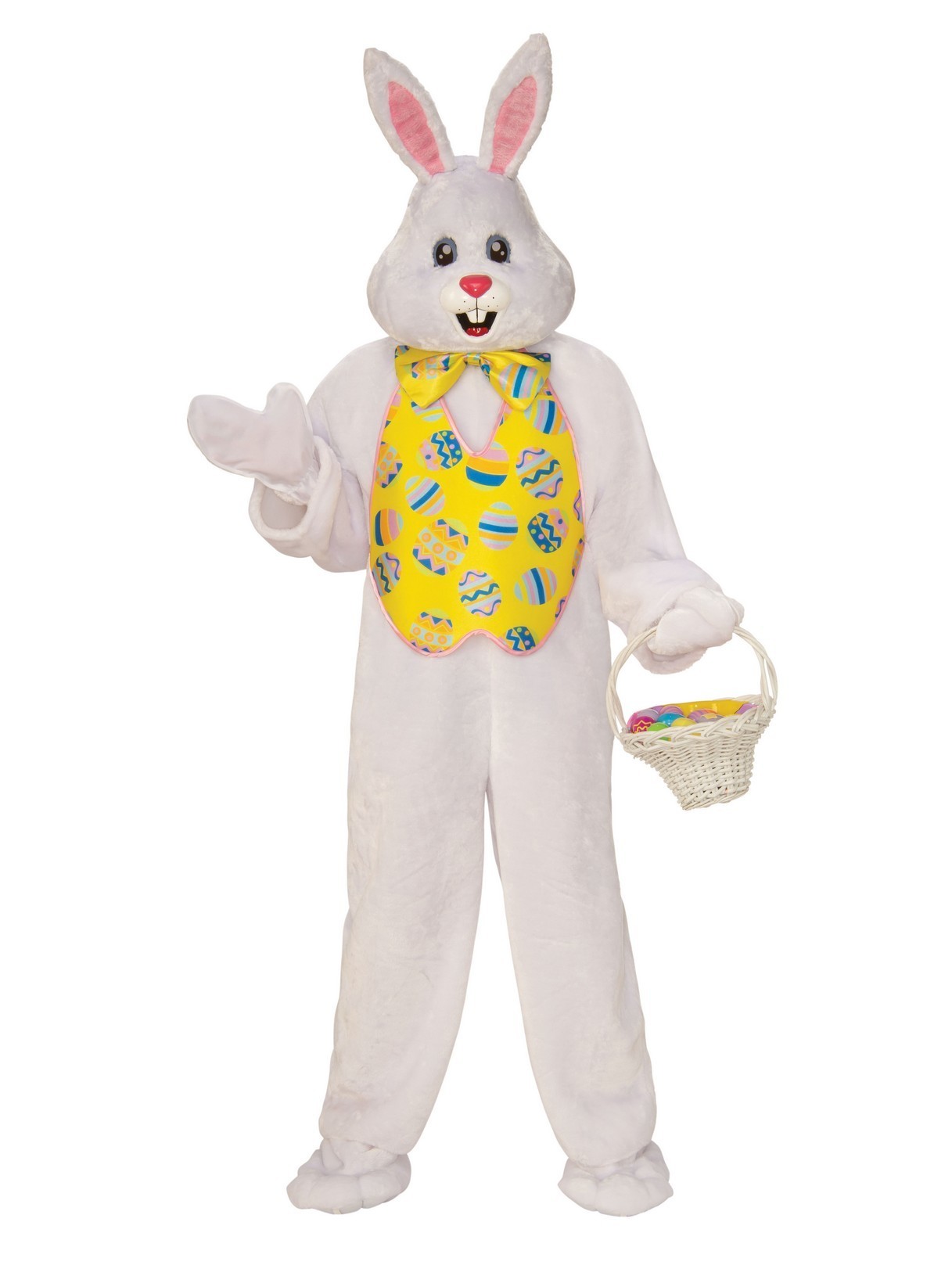 DELUXE BUNNY MASCOT COSTUME FOR ADULTS