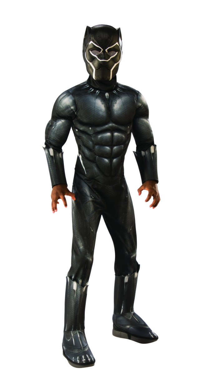 AVENGERS DELUXE BLACK PANTHER COSTUME FOR BOYS