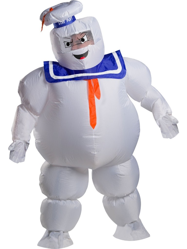 INFLATABLE STAY PUFT MARSHMALLOW MAN COSTUME