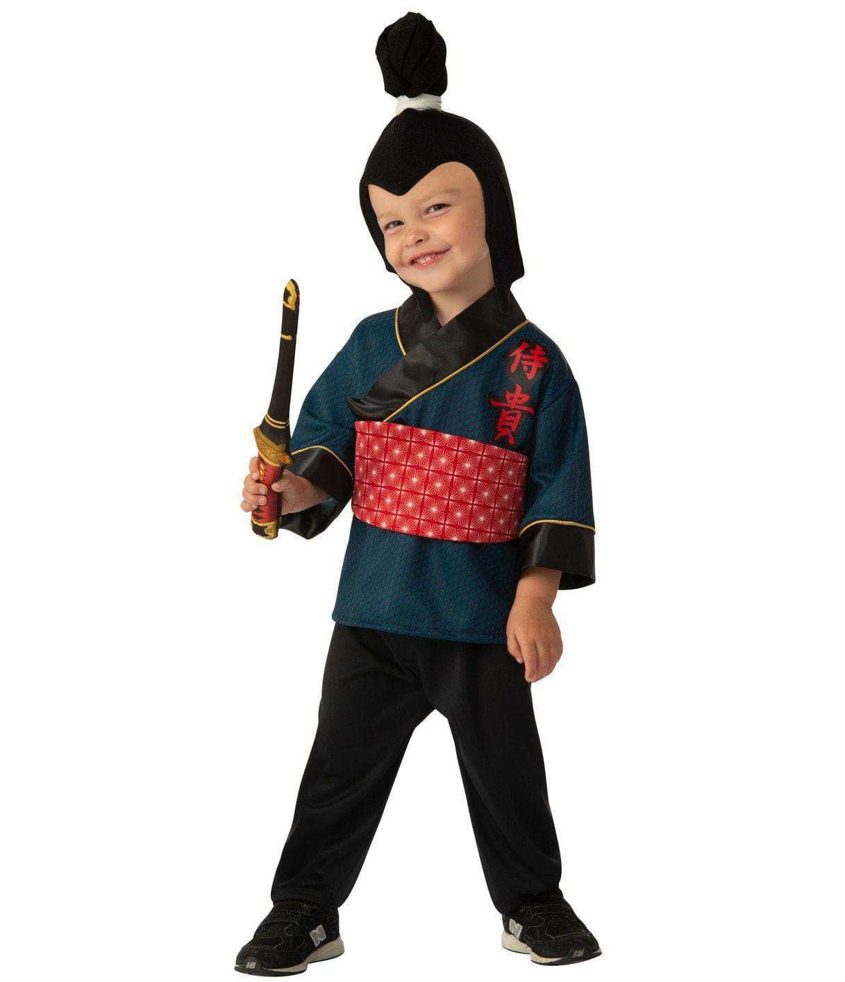 LITTLE SAMURAI COSTUME FOR TODDLER BOYS