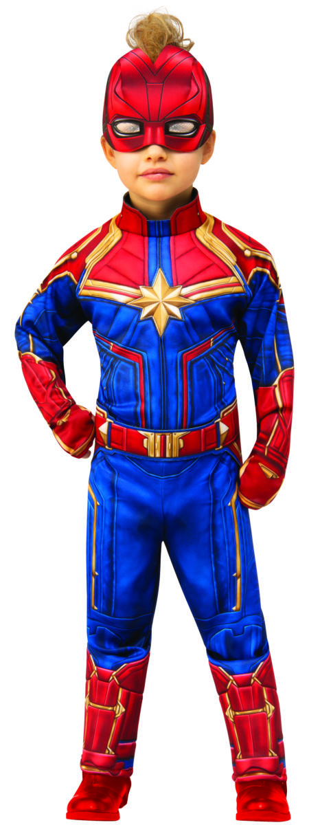 DELUXE CAPTAIN MARVEL COSTUME FOR TODDLER GIRLS