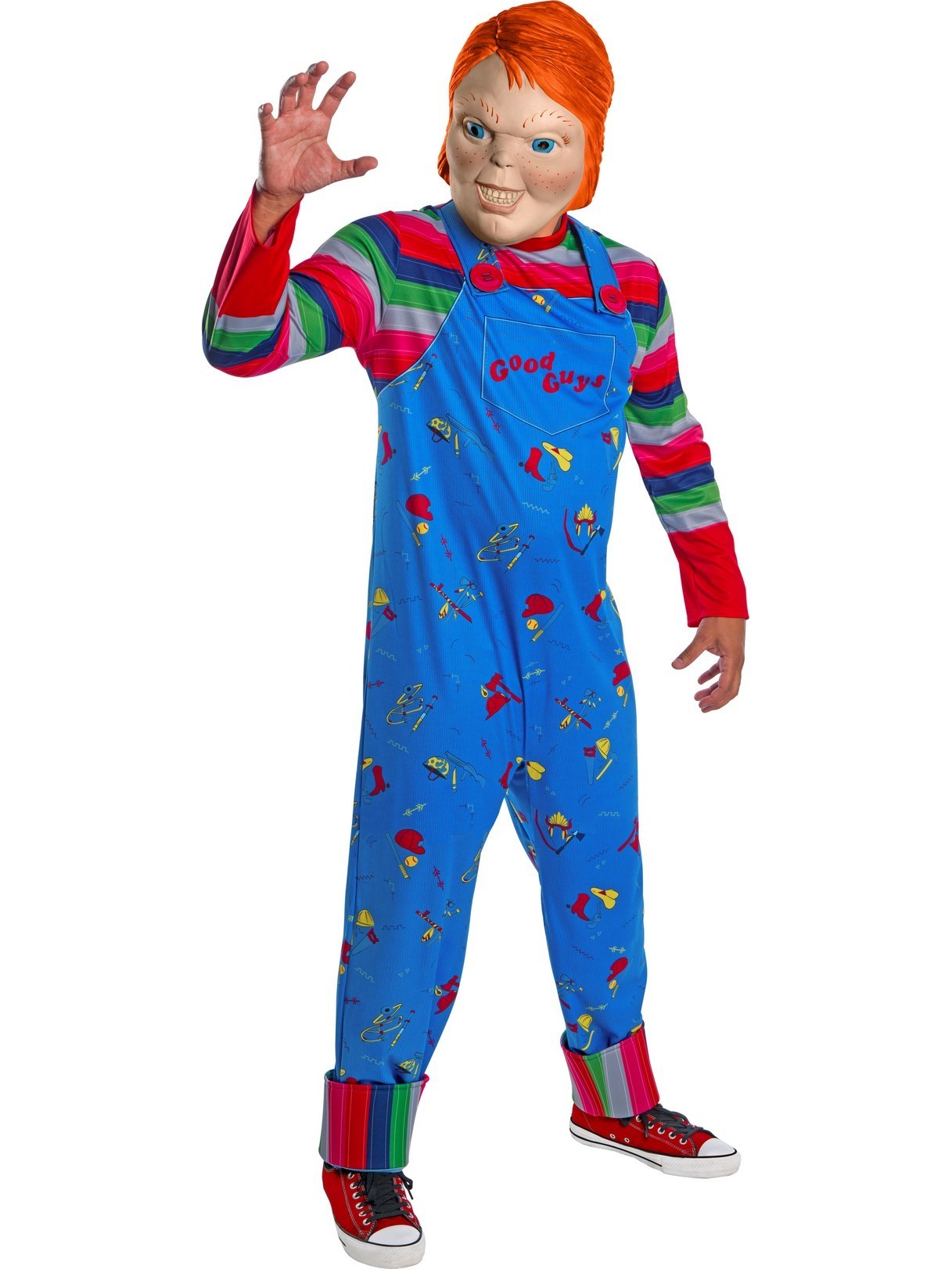 CLASSIC CHUCKY GOOD GUY DOLL COSTUME FOR MEN