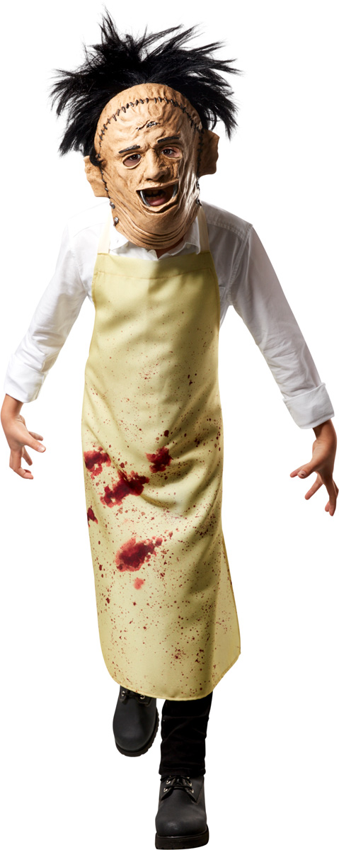 DELUXE LEATHERFACE KILLER COSTUME FOR BOYS