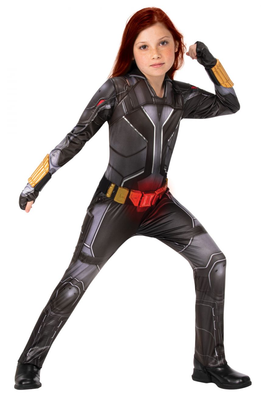 AVENGERS DELUXE BLACK WIDOW COSTUME FOR GIRLS