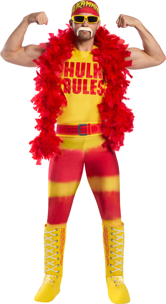 WWE DELUXE HULK HOGAN COSTUME FOR MEN